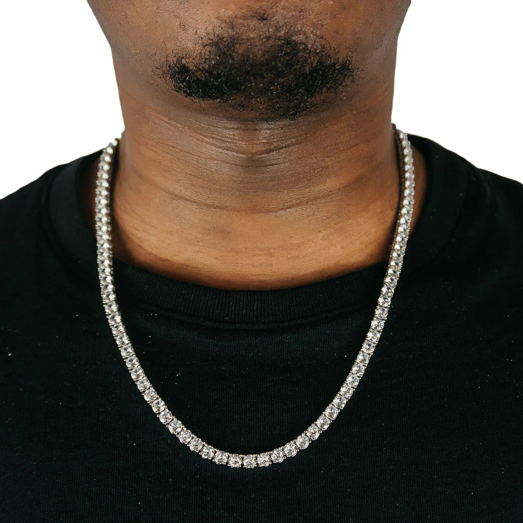 5mm Tennis Chain Silver